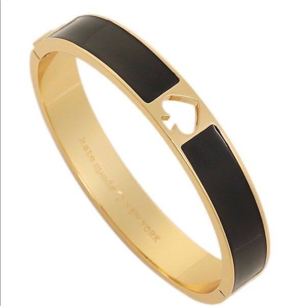 Kate spade hole punch spade bracelet